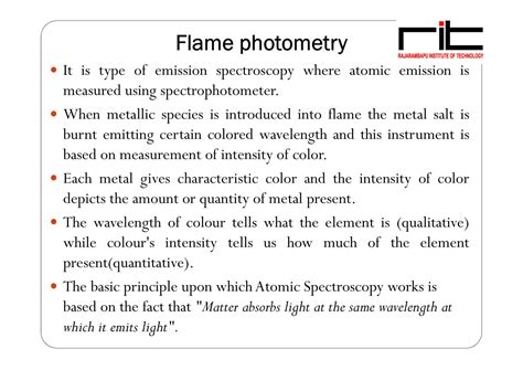 Digital Flame Photometer solution|explain principle of flame photometry.